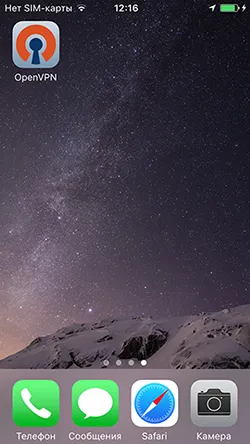 Скачать OpenVPN из App Store