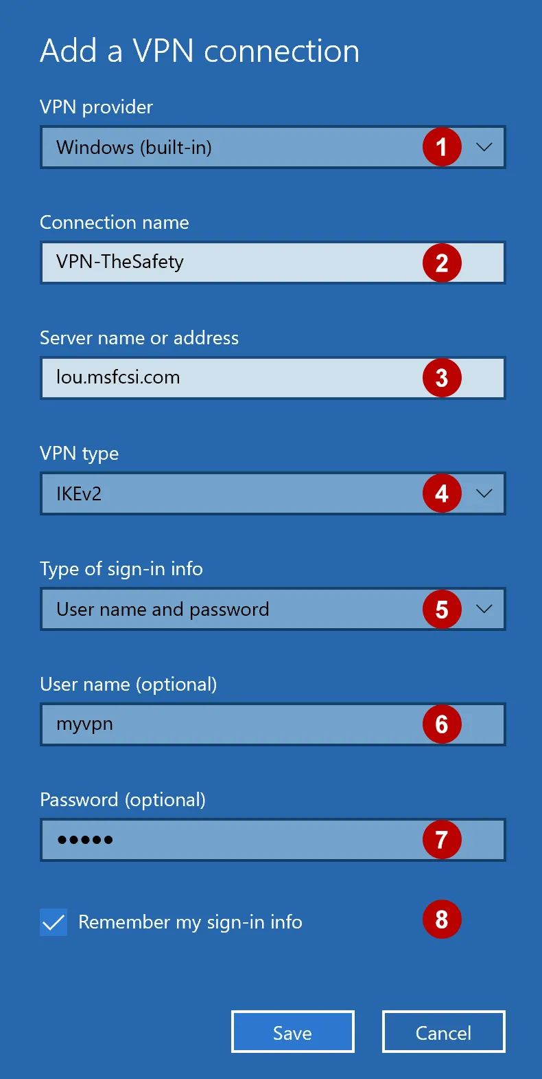 Setting up IKEv2 VPN on Windows 10