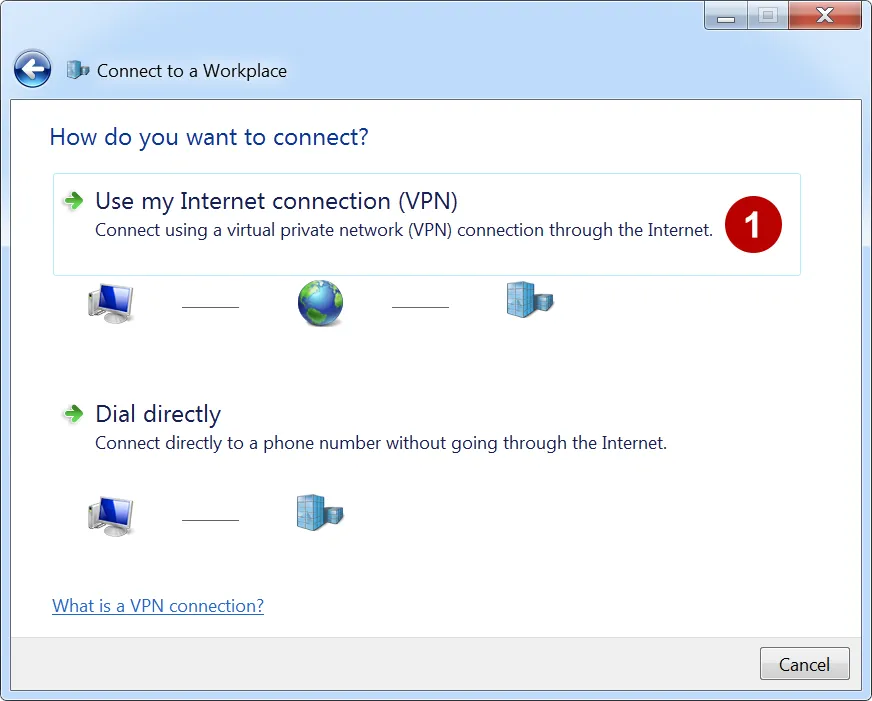 Use my Internet connection